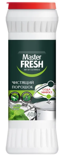 MASTER FRESH порошок чистящий сода-эффект 400г_